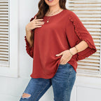 Women's Plus Size Casual Stylish Loose Tops Women's Tops & T-shirt Unbranded