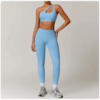 Seamless Backless Yoga Set 2 Piece Bra & Leggings