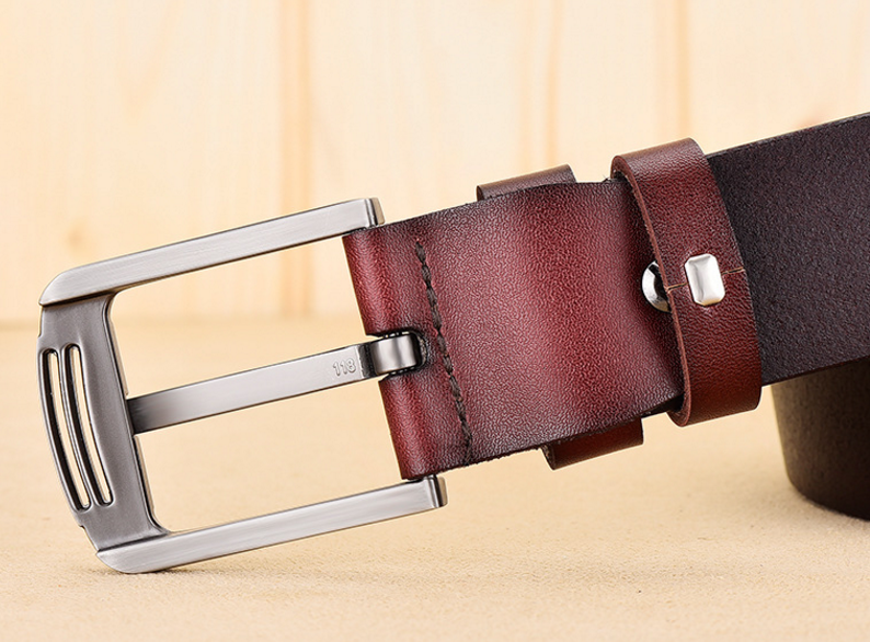 Men's Vintage Casual Genuine Leather Belt ILLUSION CO