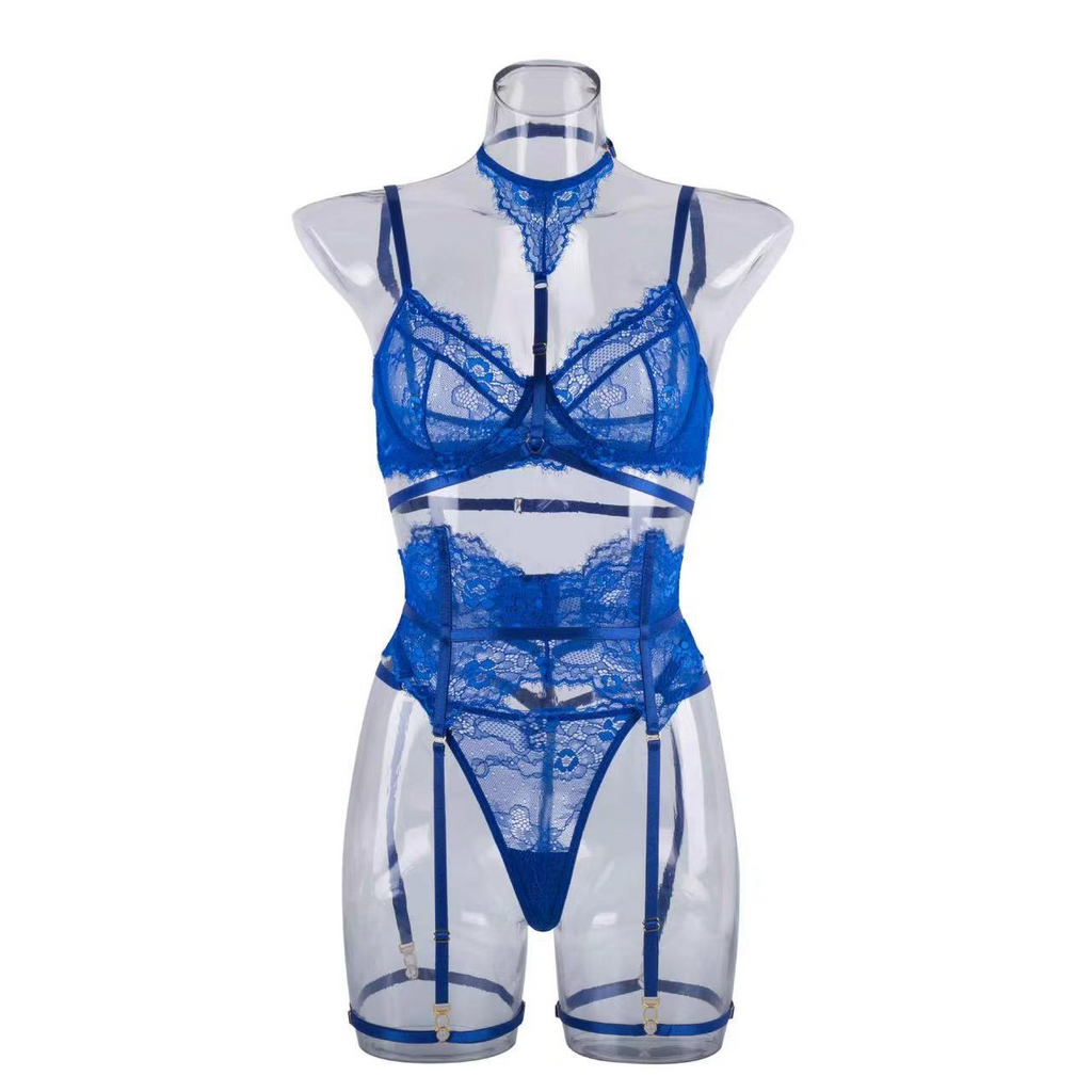 Women's Halter Garter Lingerie Set Women's Lingerie Unbranded