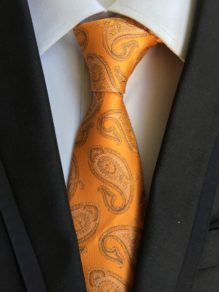 Men's High-Density Paisley Tie