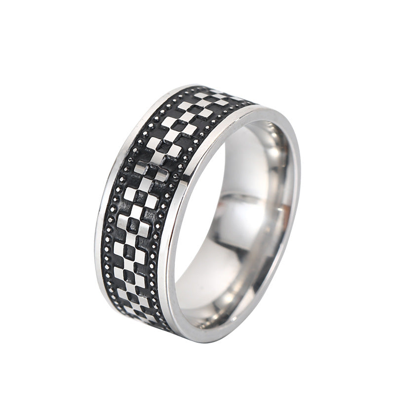 Men's Titanium Steel Ring