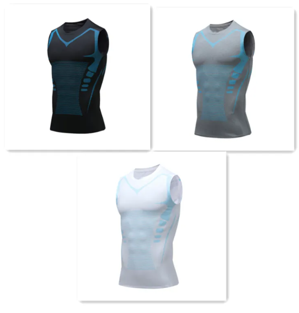 Men's Slim Fit Compression Tank Top Men's Tank Top Unbranded Set 3XL