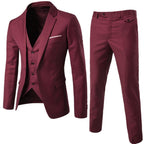 Men's Casual Suit for Business and Wedding Attire