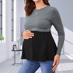 Women's Maternity Long Sleeve Tops