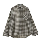 Plaid Shirt Jacket Unisex Unisex Jacket Unbranded