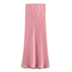 Women's Satin Skirt