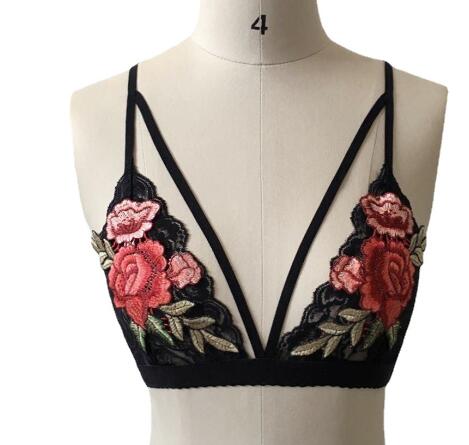 Women's Sexy Embroidered Lace Lingerie Women's Bras Unbranded