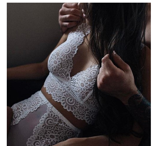 Women's Two Piece Set Sexy Lace Lingerie Outfit Women's Lingerie Unbranded
