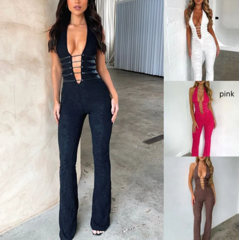 Women's Lace Fit Jumpsuit