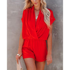 Women's Spring/Summer V-Neck Casual Jumpsuit for Women