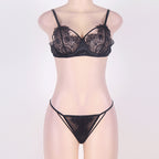 Women's Lace Lingerie Set Women's Lingerie Unbranded Black S