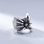 Men's Sterling Silver Spider Ring