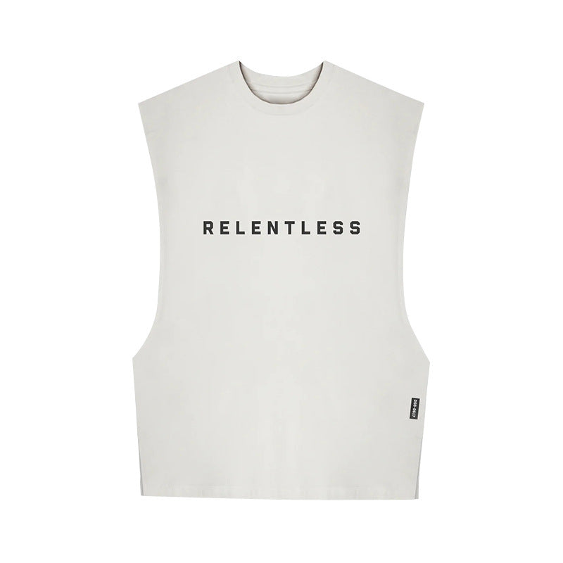 Men's Summer Sports Tank Top Loose Fit Casual Tee