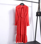 Women's Chiffon Floral Dress
