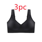 Plus Size Traceless Push-Up Sports Bra