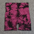 Women's Tie Dye Yoga Shorts