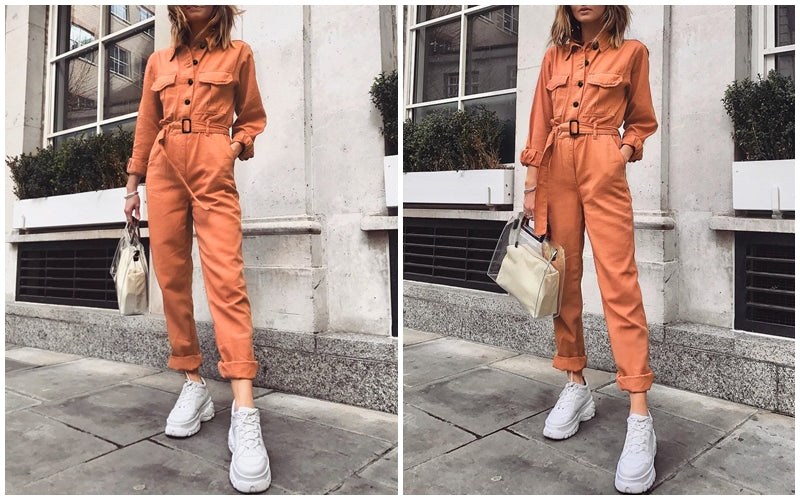 New Cotton Casual Jumpsuit for Women