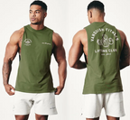 Men’s Workout Tops ILLUSION CO BX3 Army Green XXL
