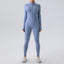 Women's High Elastic Zipper Yoga Jumpsuit