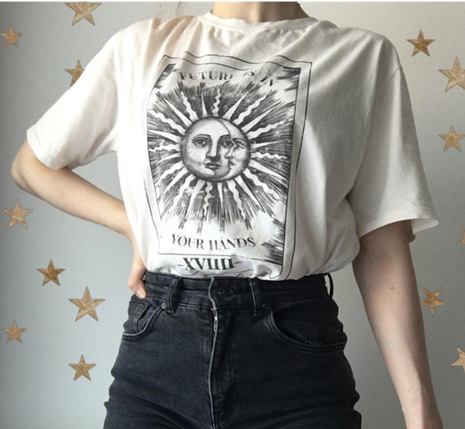 Women's Printed Short Sleeve T Shirt