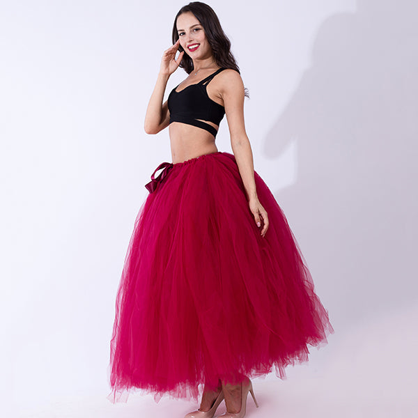 Women's Maternity Tulle Puff Skirt
