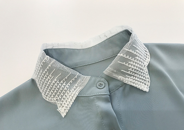 Women's Lace Chiffon Shirt Women's Shirt Unbranded