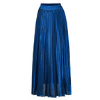 Women's Pleated Maxi Skirt