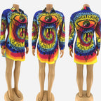 Women's Floral Long Shirt