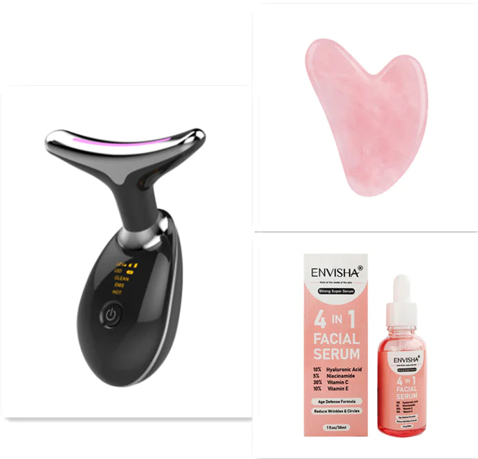 EMS Thermal Neck and Face Massager Main image