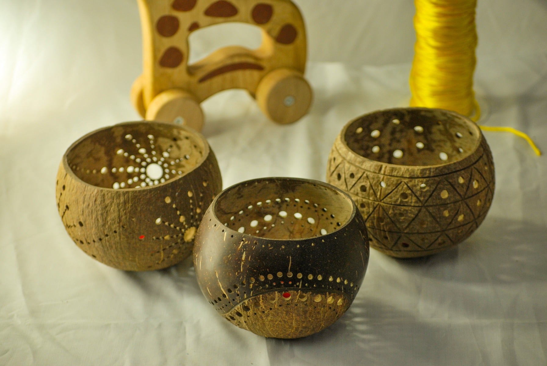 Coco Candle holder- The Moon light Main image