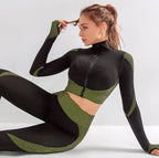 Women's Seamless Yoga Set Fitness Activewear