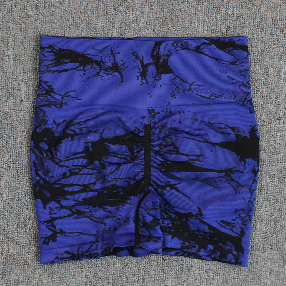 Women's Tie Dye Yoga Shorts