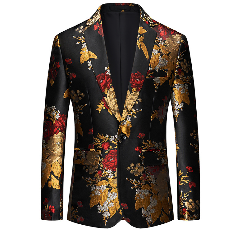 Gentleman Blazers for Men - Jacquard Slim Fit Tuxedo