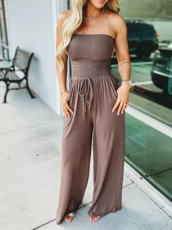 Women's Elegant Wide Leg Jumpsuit