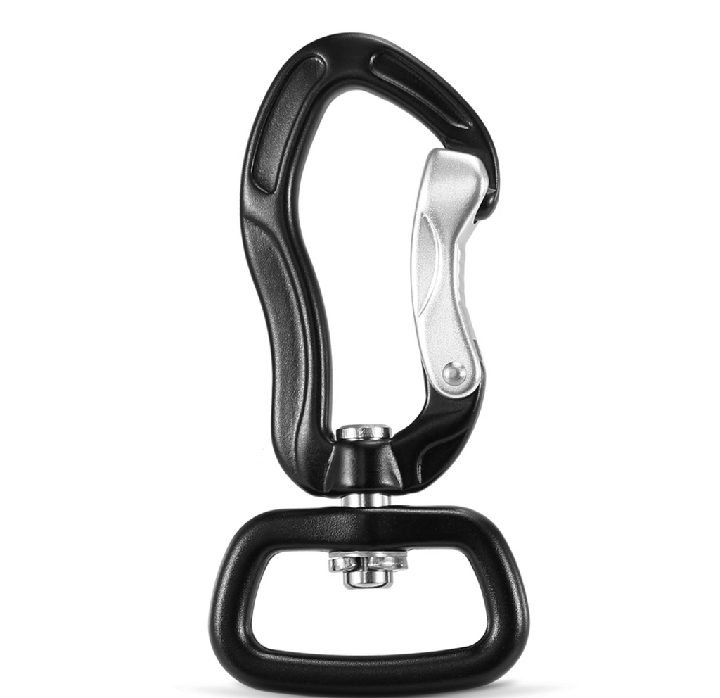 Aluminum Climbing Carabiner with Strap Hook ILLUSION CO
