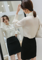 Women's OneStep Hip Short Skirt Suit & Work Skirt Bag