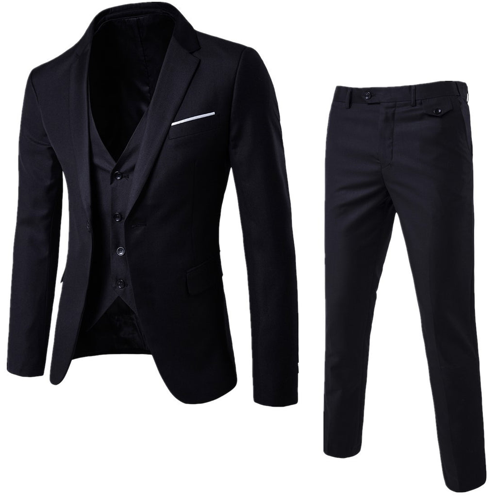 Men's Casual Suit for Business and Wedding Attire