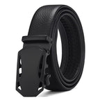 Men's Automatic Buckle Kangaroo Leather Belt