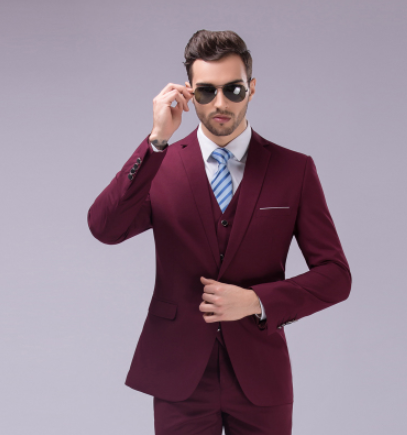 Men's Business Suit Set