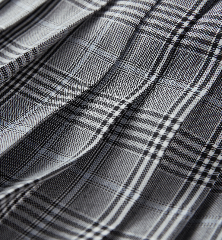 Women's Plaid Pleated Skirt