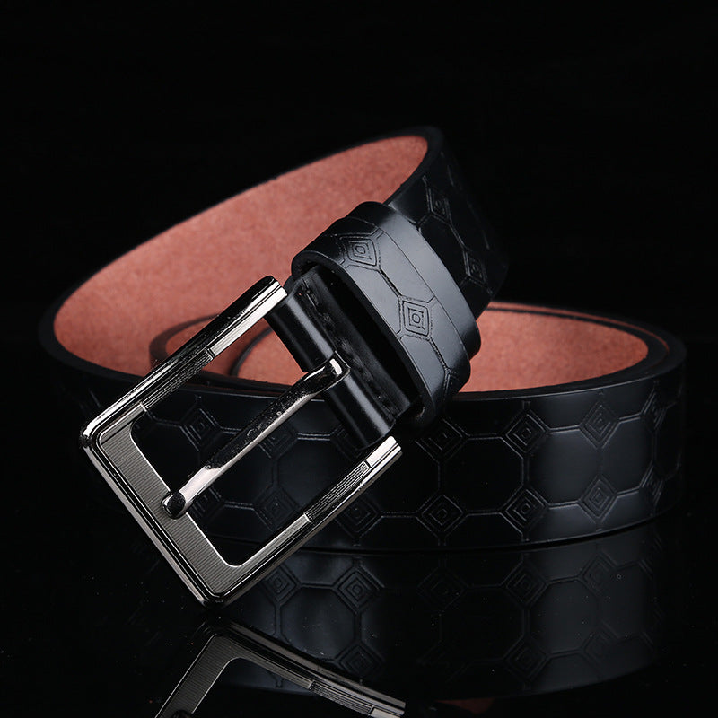 Men's Faux Leather Belt
