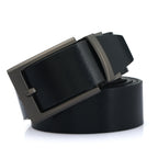 Men's Casual Leather Belt with Pin Holes