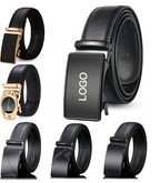 Men's Premium Leather Belt with Automatic Buckle