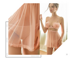 Women's Lace Chemise With Back Straps Lingerie Women's Lingerie Unbranded