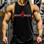 Sleeveless Training Tank Top - Muscle Style Vest Men's Activewear Tops Unbranded Black XXL