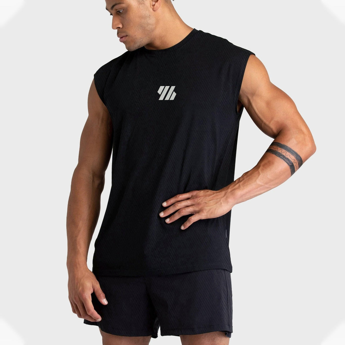 Men's Fitness Tank Top LooseFit Muscle Shirt
