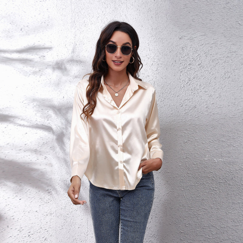 Women's Satin Shirt