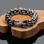 Men's Vintage Dragon Head Bracelet