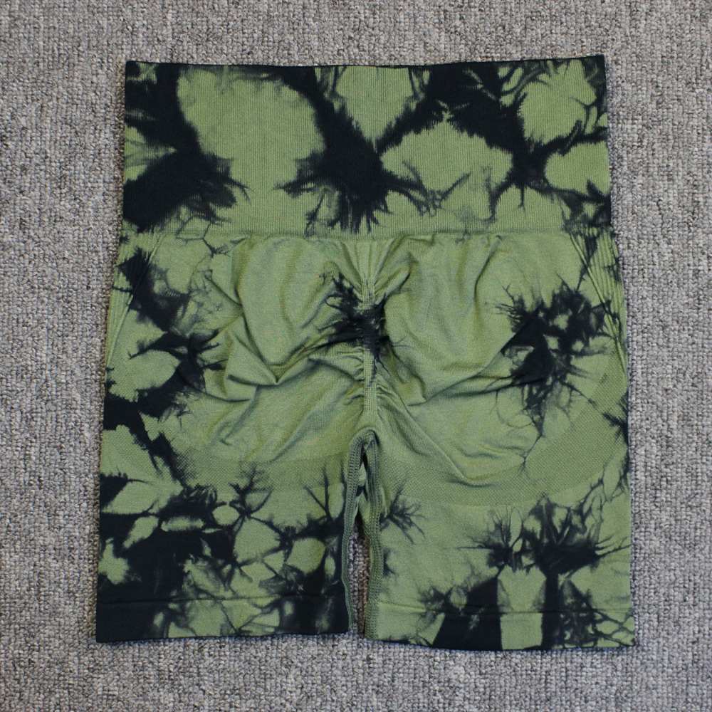 Women's Tie Dye Yoga Shorts